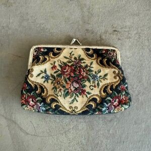 Vintage Tapestry Coin Purse